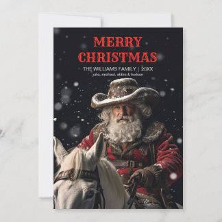 Convites Xerife Santa Claus