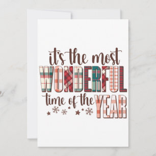 Convites Xmas me presente É a época mais maravilhosa do ano