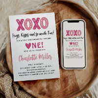 XOXO Abraços e Beijos Dia dos Namorados 1º Anivers