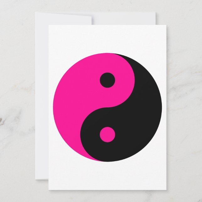 Convites yang rosa-preto (Frente)