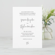 Yasmin Modern Elegant Wedding
