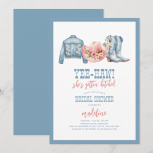 Convites Yee-Haw Ela está ganhando noiva