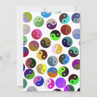 Ying Yang Pattern Colorido