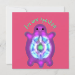 Convites You Are Speshell Turtle Personalized Gift