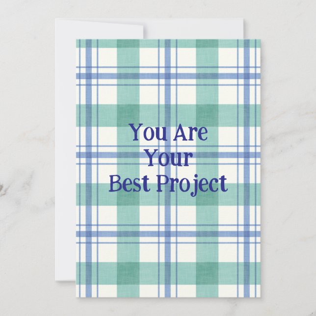 Convites You are your best project (Frente)