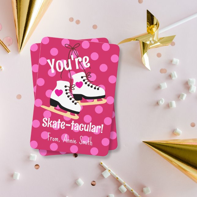 Convites You're Skate-tacular Valentine (Criador carregado)