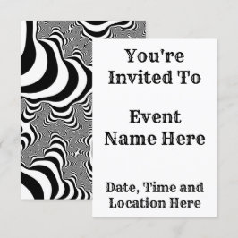 Convites Zebra Stripes