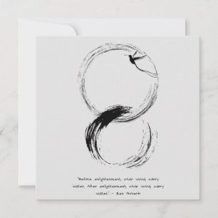 Convites Zen Citação: Sabedoria e Meditação