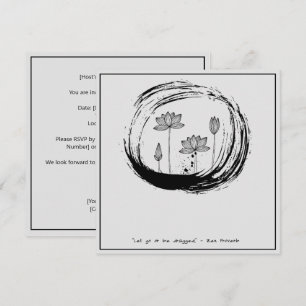 Convites Zen Citação: Sabedoria e Meditação