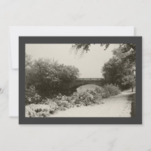 Convites Zen Winter Snowfall II