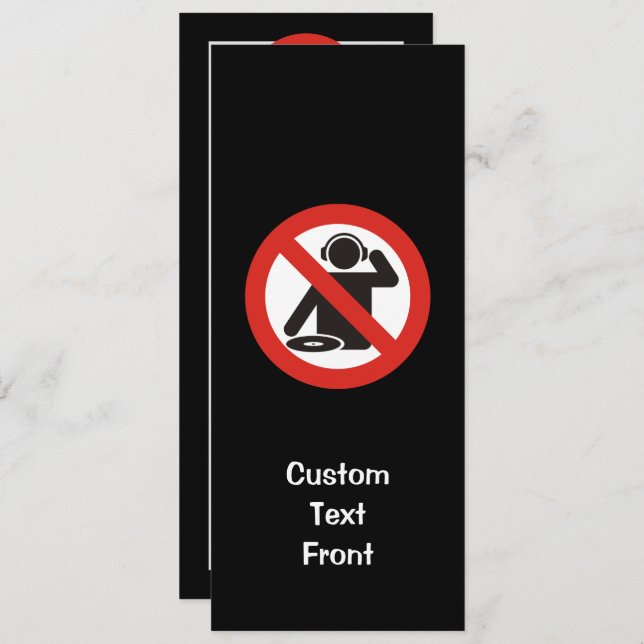 Convites Zona Franca DJ (Frente/Verso)