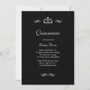 Convocação Fada Quinceanera Convite