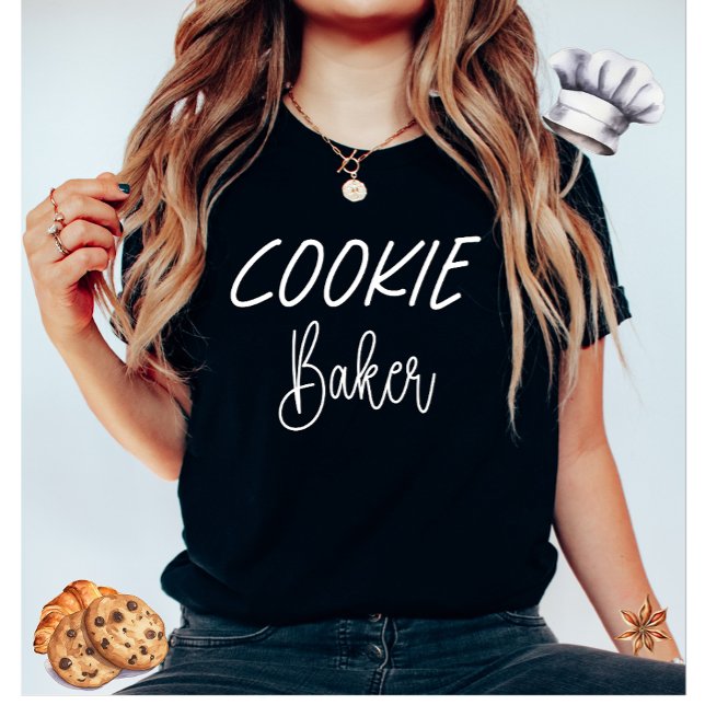 Cookie Baker T-Shirt (Criador carregado)