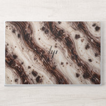 Cookies and Cream Milkshake Marble Texture Design