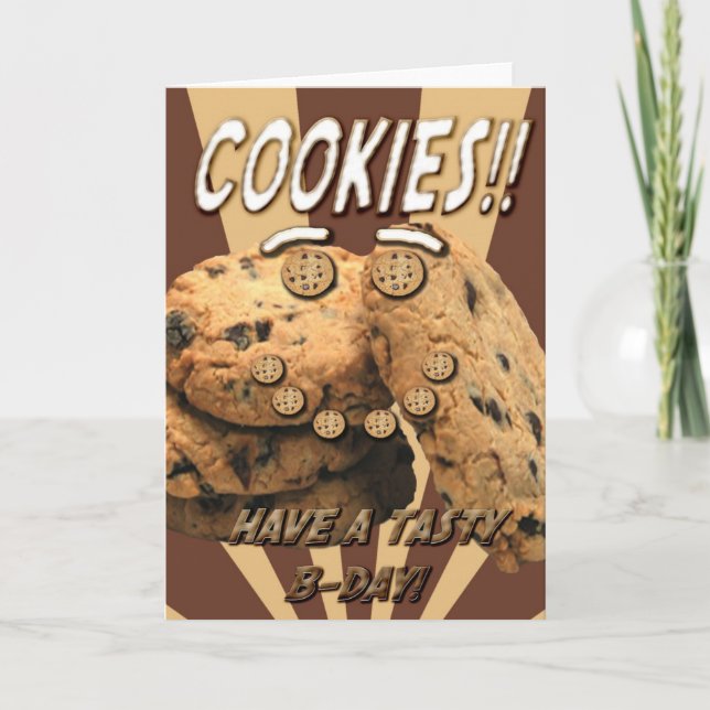 Cookies: Cartão de Aniversário Torrente (Frente)