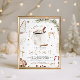 Cookies & Cocoa Time Capsule Sign