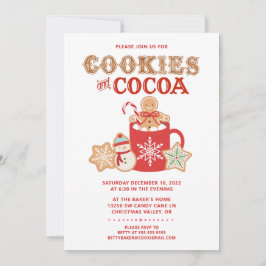 Cookies e cacau | Pão de especiarias | CONVITE DE 