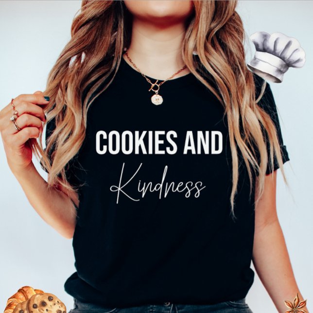 Cookies e Kindness T-Shirt (Criador carregado)