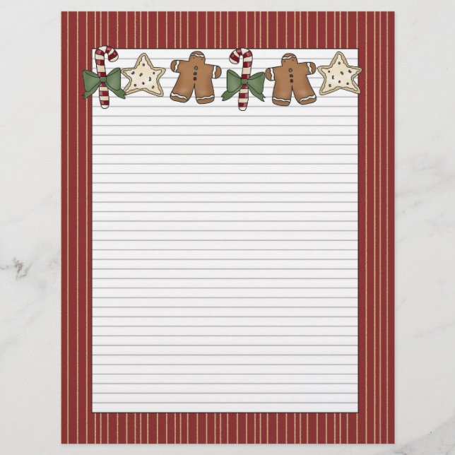 Cookies Letterhead Feriados (Frente)