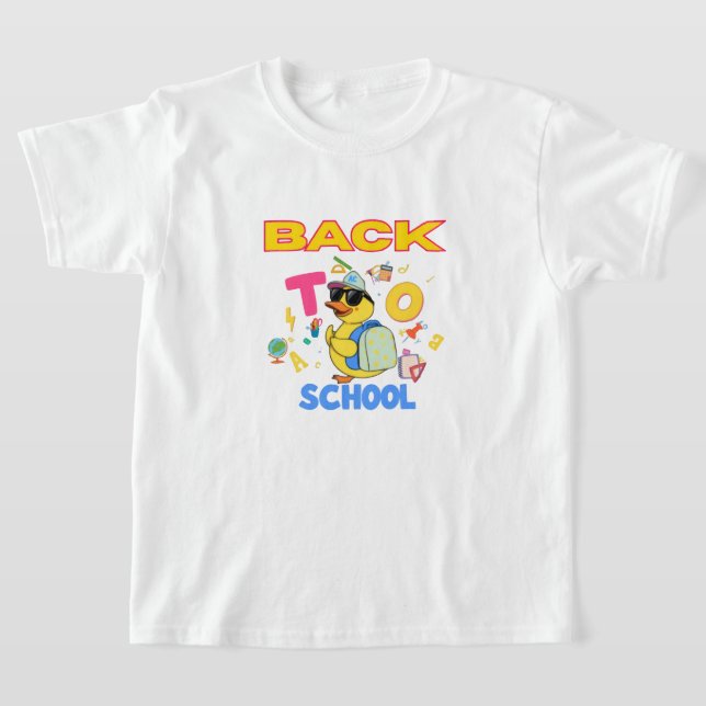 Cool Duck Back to School T-Shirt  (Postura )