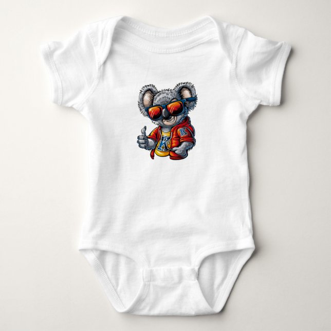 "Cool Koala King Kids T-Shirt – Fun & Trendy Desig (Frente)