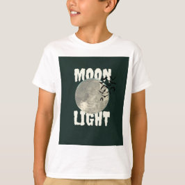 Cool Moon Light Galaxy Birthday Gift Boy's T-Shirt