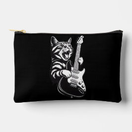 Cool Music Love | Rock Cat Playing Electric Guitar