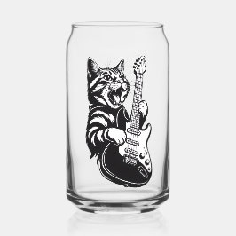 Cool Music Love | Rock Cat Playing Electric Guitar