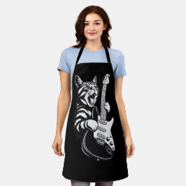 Cool Music Love | Rock Cat Playing Electric Guitar