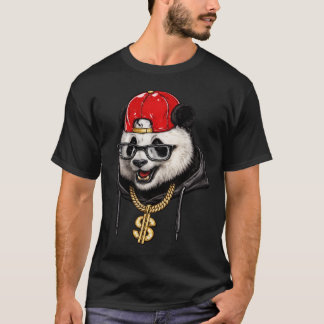 Cool Panda Streetwear T-Shirt – Urban Trendy Style