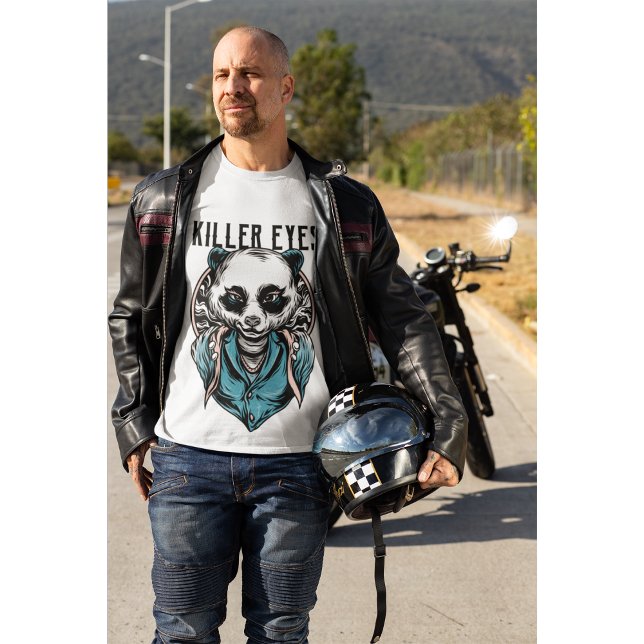 Cool Samurai Panda T-Shirt | Fierce Panda Warrior  (Criador carregado)