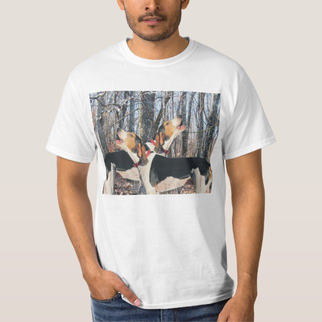 Coonhounds do caminhante de Treeing na camisa das (Frente)