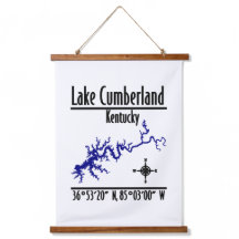 Coordenadas da Costa do Lago Cumberland Kentucky