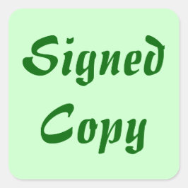 Cópia Assinada - Etiquetas Quadradas ( nº 18)