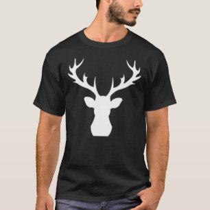 Cópia Clássica do T-Shirt do veado antler
