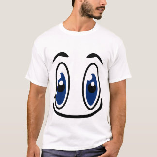 Cópia googly dos olhos do design do t-shirt