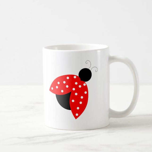 Copo da caneca de café do joaninha (Direita)