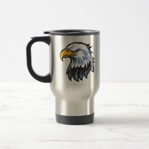 Copo de Aço Águia – Caneca de Viagem em Aço Inox