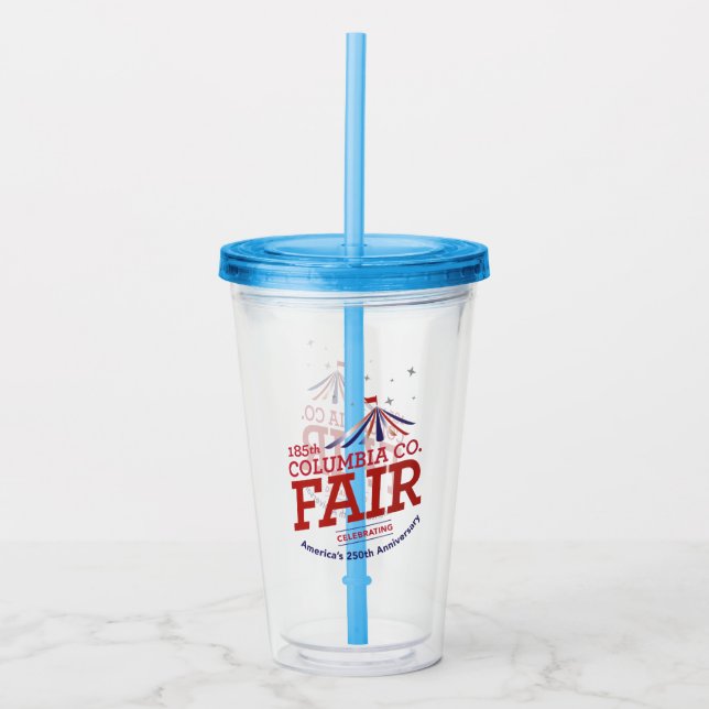Copo De Acrílico 250 Tumbler (Frente)