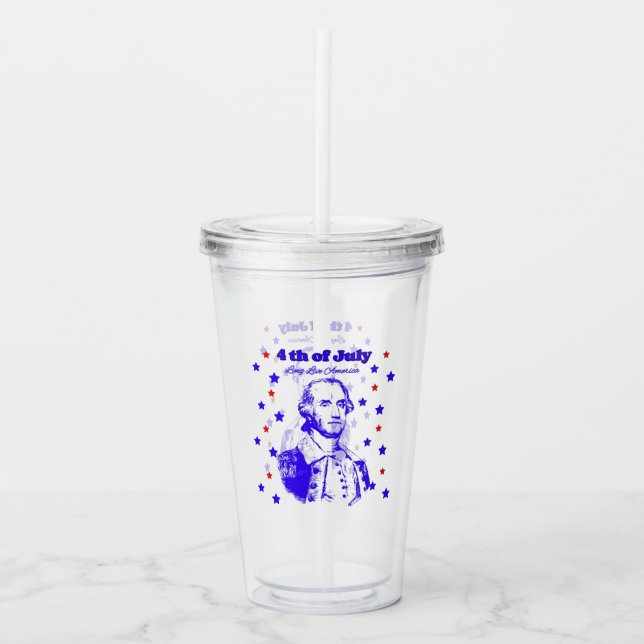 Copo De Acrílico 4th of July (Frente)