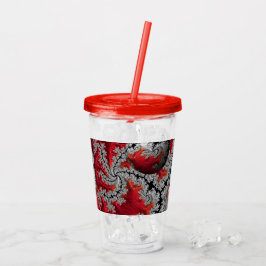 Copo De Acrílico A Beleza dos Mandelbrots do Tumbler acrílico