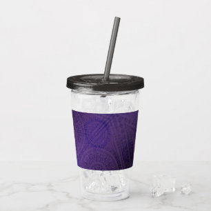 Copo De Acrílico Aceitação Medalha Violeta