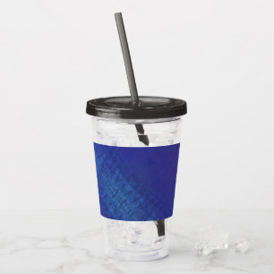 Copo De Acrílico Aceitação Padrão de Chibori Azul Violeta