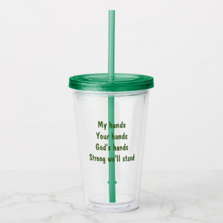Copo De Acrílico Acrylic Tumbler