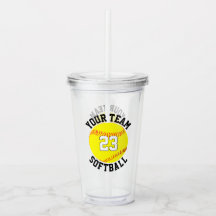 Aproximação do Nome da Equipe Softball e Número do