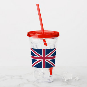 Copo De Acrílico Bandeira britânica