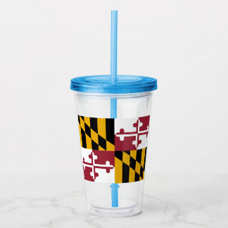 Copo De Acrílico Bandeira de Maryland