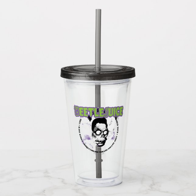 Copo De Acrílico Beetlesumo | Harry the Hunter Shrunken Head (Frente)