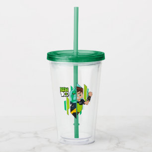 Copo De Acrílico Ben 10 Transformação de DNA Diamondhead