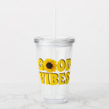 Boas Vibes | Girassol amarelo claro